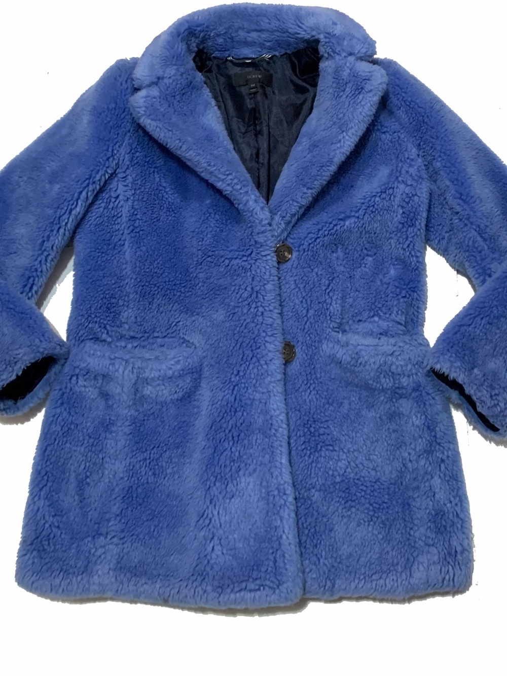 J. Crew Yuna Teddy Faux Fur coat